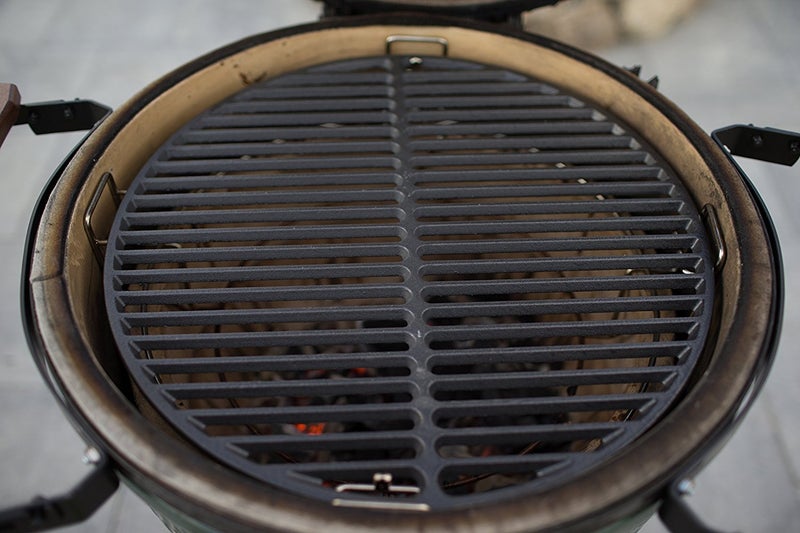 Dracarys 15.5" Cast Iron Grate Grids Sear Grate Fire Pit,Dracarys Round Cooking Grate big green egg accessories Fit for Medium Big Green Egg Grill Dome Char-Griller or Same Size Charcoal Grill(Medium - 15.5") - Image 2